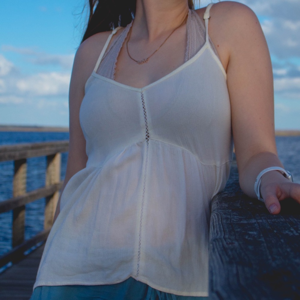 Off-white tank top